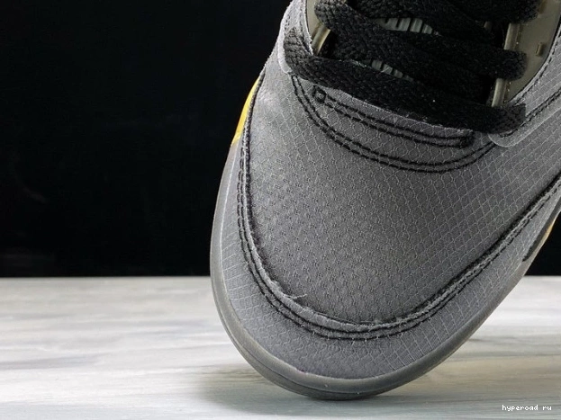 Air 5 x Jordan CT8480-001 Off-White Black 0611